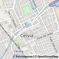Mapa Cervia