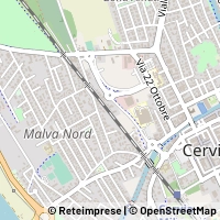 Karte Cervia