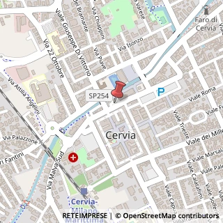 Mappa Via Circonvallazione Edoardo Sacchetti, 67, 48015 Cervia, Ravenna (Emilia Romagna)