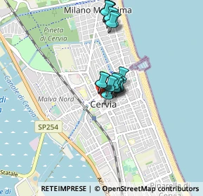 Mappa Via XX Settembre, 48015 Cervia RA, Italia (0.6735)