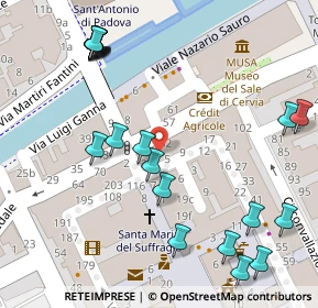 Mappa Via XX Settembre, 48015 Cervia RA, Italia (0.0815)