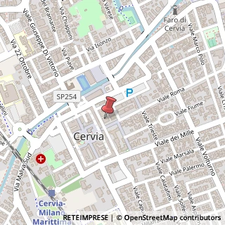 Mappa Via Circonvallazione Edoardo Sacchetti, 99, 48015 Cesenatico, Forlì-Cesena (Emilia Romagna)