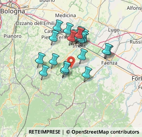 Mappa Via Salvo D'Acquisto, 48025 Riolo Terme RA, Italia (11.211)