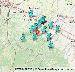 Mappa Via Salvo D'Acquisto, 48025 Riolo Terme RA, Italia (9.6515)