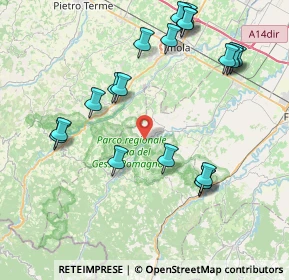 Mappa Via Salvo D'Acquisto, 48025 Riolo Terme RA, Italia (9.212)