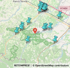 Mappa Via Salvo D'Acquisto, 48025 Riolo Terme RA, Italia (8.8795)