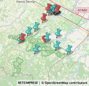 Mappa Via Salvo D'Acquisto, 48025 Riolo Terme RA, Italia (8.2755)