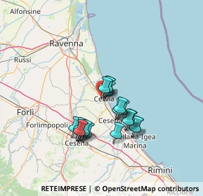 Mappa Via Fiordalisi, 48015 Cervia RA, Italia (11.2785)