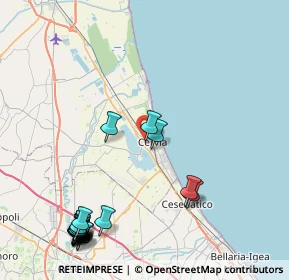 Mappa Via Fiordalisi, 48015 Cervia RA, Italia (11.4765)