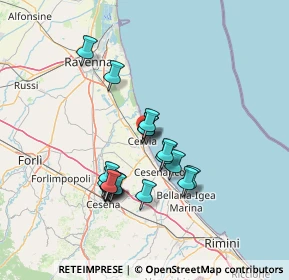 Mappa Rotonda Silvio Pellico, 48015 Cervia RA, Italia (12.517)