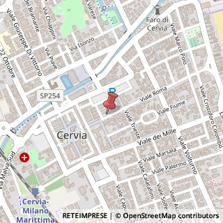 Mappa Viale Roma, 13, 48015 Cervia, Ravenna (Emilia Romagna)