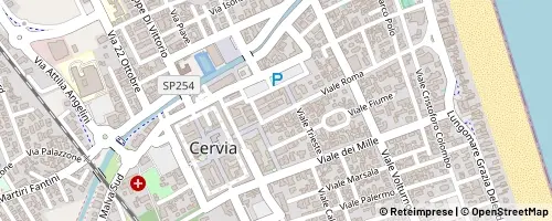 Mappa Cervia
