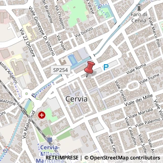 Mappa Viale Cristoforo Colombo, 102, 48015 Cervia, Ravenna (Emilia Romagna)