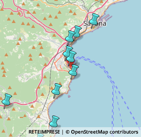 Mappa SS 1 Via Aurelia, 17047 Vado Ligure SV, Italia (4.77091)