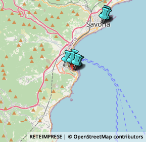 Mappa SS 1 Via Aurelia, 17047 Vado Ligure SV, Italia (3.07)