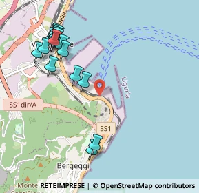 Mappa Banchina Raffaello Orsero - Porto Vado, 17028 Bergeggi SV, Italia (1.2145)