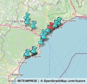 Mappa Banchina Raffaello Orsero - Porto Vado, 17028 Bergeggi SV, Italia (11.329)