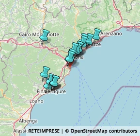 Mappa Banchina Raffaello Orsero - Porto Vado, 17028 Bergeggi SV, Italia (9.431)