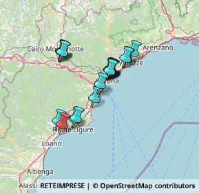 Mappa Banchina Raffaello Orsero - Porto Vado, 17028 Bergeggi SV, Italia (10.63)