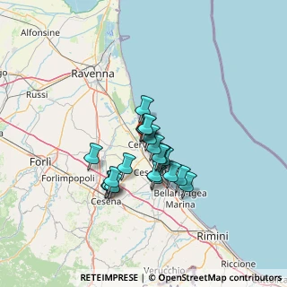 Mappa Via Marconi, 48015 Cervia RA, Italia (9.7445)