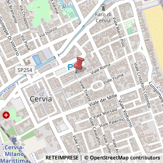 Mappa Via Virgilio Zoffoli, 11, 48015 Cervia, Ravenna (Emilia Romagna)