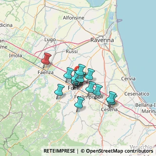 Mappa Via Manumissio, 47122 Forlì FC, Italia (9.11063)