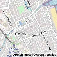 Mapa Cervia