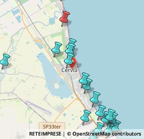 Mappa Viale Pola, 48015 Cervia RA, Italia (5.672)