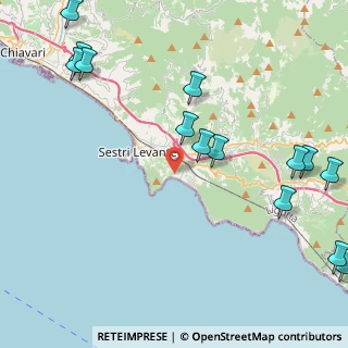 Mappa Via Palermo, 16039 Sestri Levante GE, Italia (5.92429)