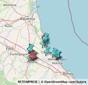 Mappa Via 20 Settembre, 48015 Cervia RA, Italia (11.70941)