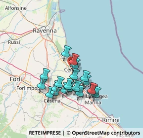 Mappa Via 20 Settembre, 48015 Cervia RA, Italia (11.888)