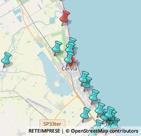 Mappa Via 20 Settembre, 48015 Cervia RA, Italia (5.6855)