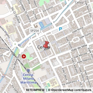 Mappa Corso Giuseppe Mazzini,  34, 48015 Cervia, Ravenna (Emilia Romagna)