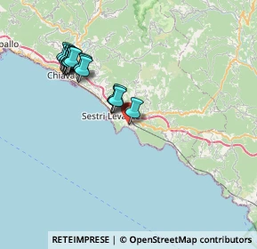 Mappa Via Petronio, 16039 Sestri Levante GE, Italia (7.43278)