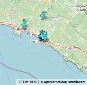 Mappa Via Petronio, 16039 Sestri Levante GE, Italia (11.38)