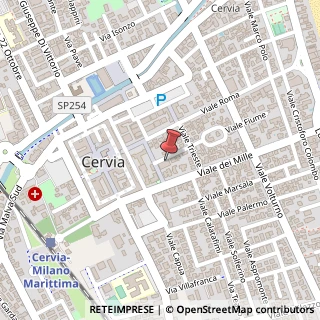 Mappa Viale Pola, 2, 48015 Cervia, Ravenna (Emilia Romagna)