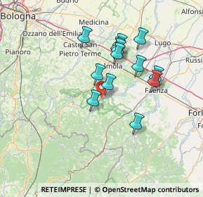 Mappa Via Giulio Pastore, 48025 Riolo Terme RA, Italia (11.98308)