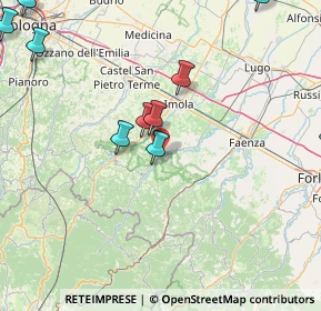 Mappa Via Giulio Pastore, 48025 Riolo Terme RA, Italia (25.90857)