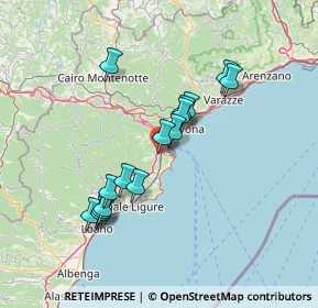 Mappa D11, 17047 Vado Ligure SV, Italia (12.73333)