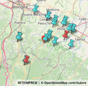 Mappa Via Teseo Sercecchi, 40025 Fontanelice BO, Italia (15.238)