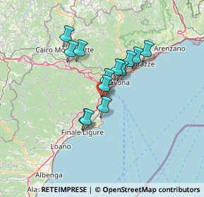 Mappa Via Bertola, 17028 Vado ligure SV, Italia (10.42154)