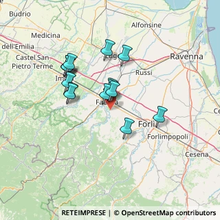 Mappa Via Santa Lucia, 48018 Faenza RA, Italia (12.10133)
