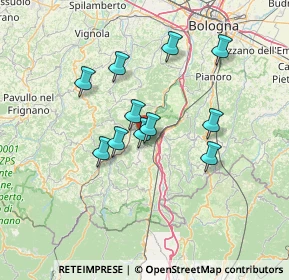 Mappa 40030 Grizzana Morandi BO, Italia (11.53909)