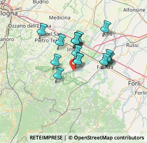 Mappa Via Salvarelle, 48025 Riolo Terme RA, Italia (10.60063)