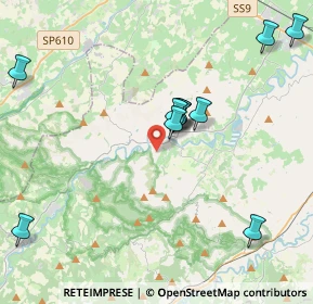 Mappa Via Salvarelle, 48025 Riolo Terme RA, Italia (4.95462)