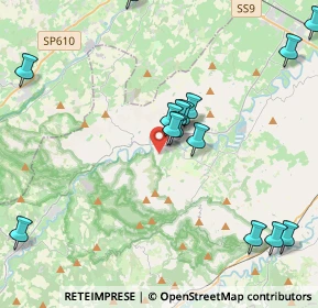 Mappa Via Salvarelle, 48025 Riolo Terme RA, Italia (5.6965)