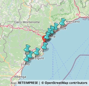 Mappa Via Montenero, 17047 Vado Ligure SV, Italia (9.69667)