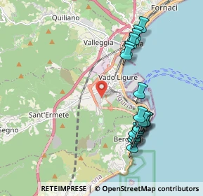 Mappa Via Montenero, 17047 Vado Ligure SV, Italia (2.0865)