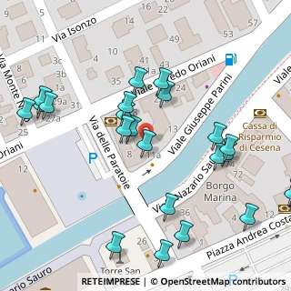 Mappa Via Giuseppe Parini, 48015 Cervia RA, Italia (0.068)