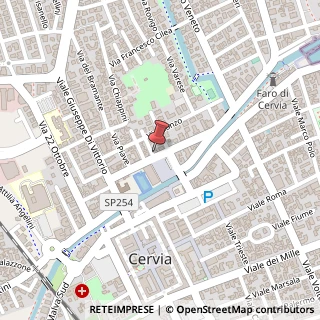 Mappa Viale Alfredo Oriani, 27, 48015 Cervia, Ravenna (Emilia Romagna)